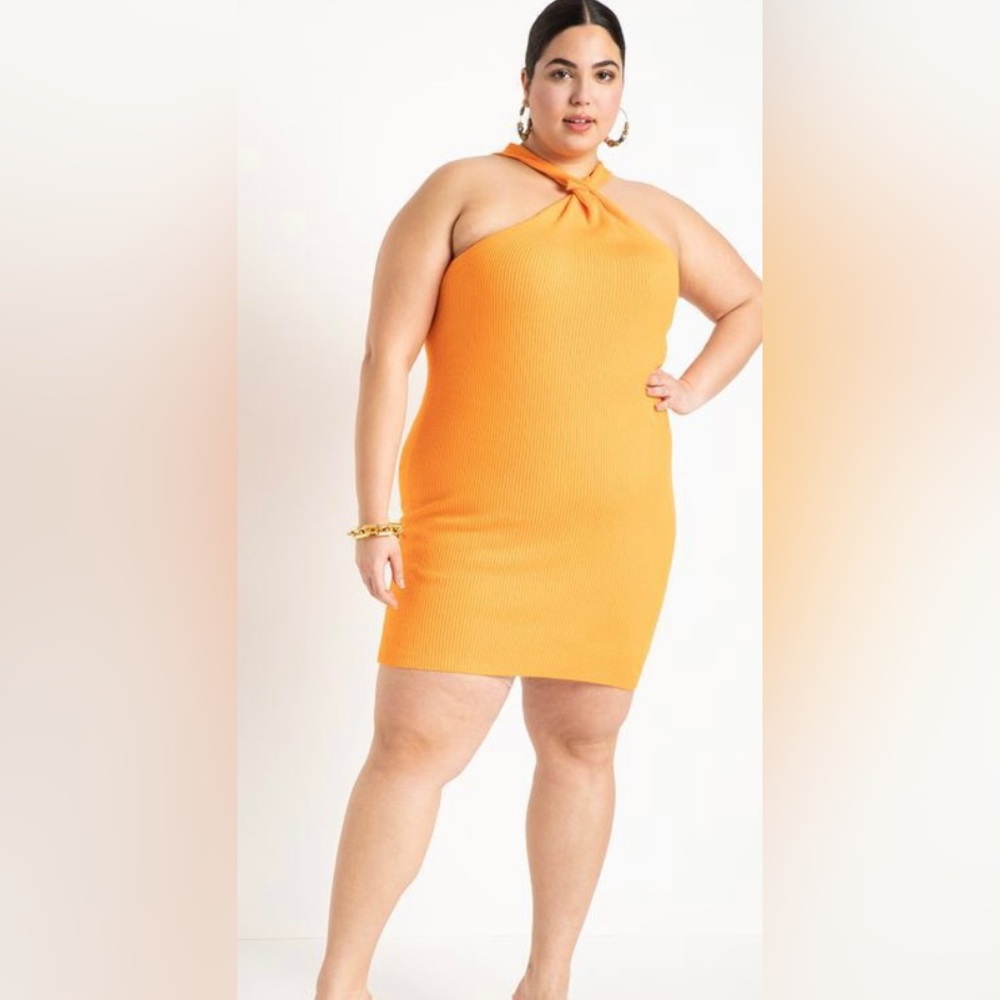 NWT ELOQUII twist detail dress